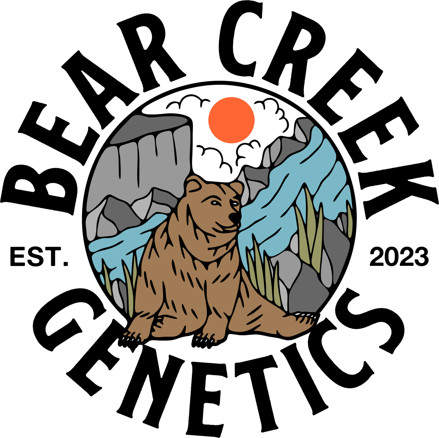 Bear Creek Genetics bear logo